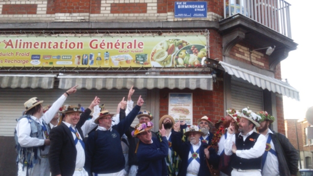 Jockey at Birmingham Straat in Anderlecht