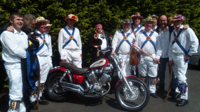 Jockey with the Hairy Bikers in Bromsgrove