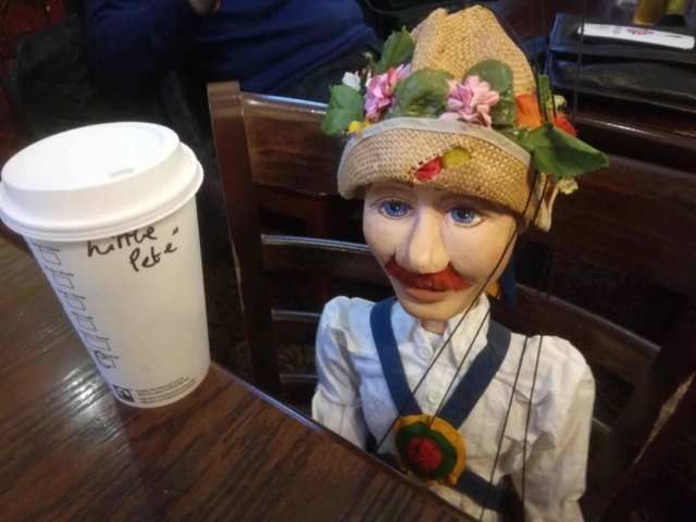 Little Pete Ordered a Coffee on the Tour - October 2016