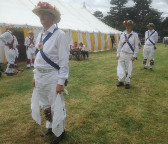 At Canwell Show with Stafford Morris Men - 12th Aug