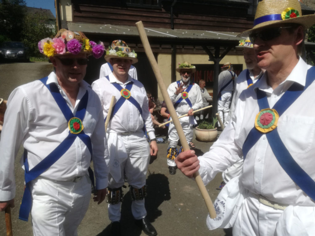 Dancing in Clun at The Green Man Festival