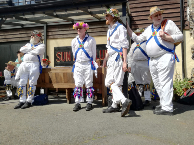 A Relaxing Moment in Clun at The Green Man Festival