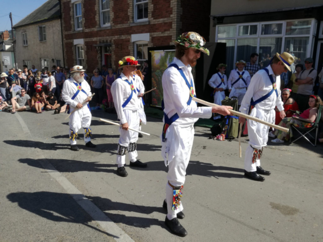 Ready to Dance in Clun at The Green Man Festival