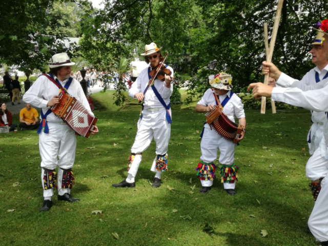 Part of the Jockey Band at Parkfeesten