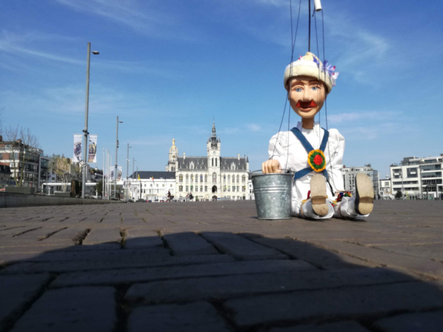 Little Pete in The Market Square in Sint Niklaas
