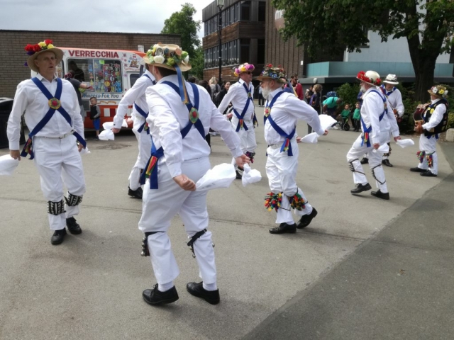 Performing at Cannon Hill Park - Whit Tour 2019