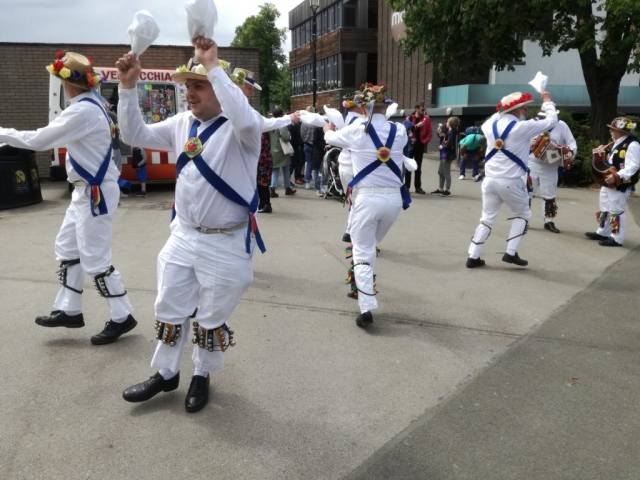 Performing at Cannon Hill Park - The Whit Tour 2019