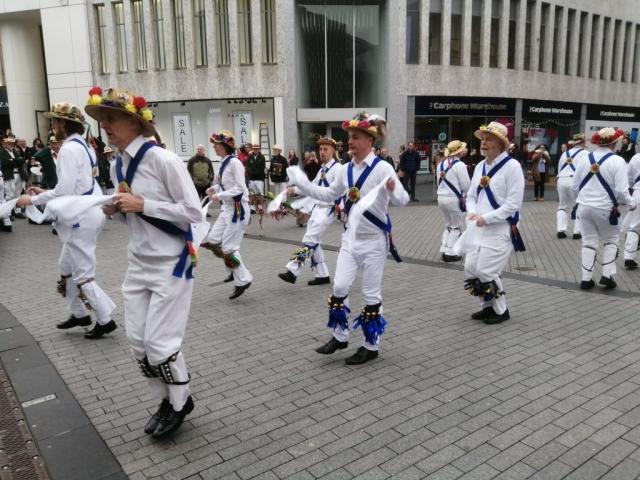 Plough Tour - Dancing at the Bottom of New St.