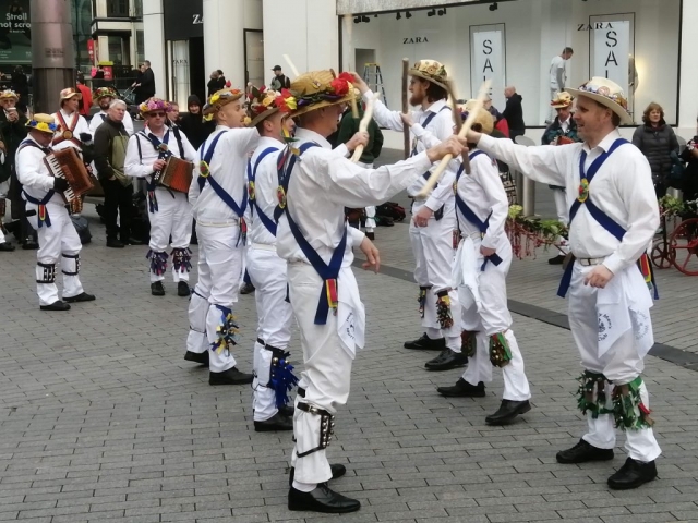 Plough Tour - Dancing at the Bottom of New St.