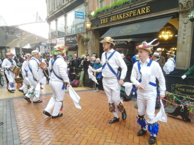 Plough Tour - Dancing in Lower Temple St.