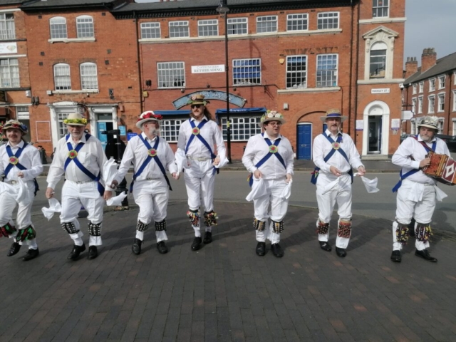 Jockey Brackley in the Jewellery Quarter